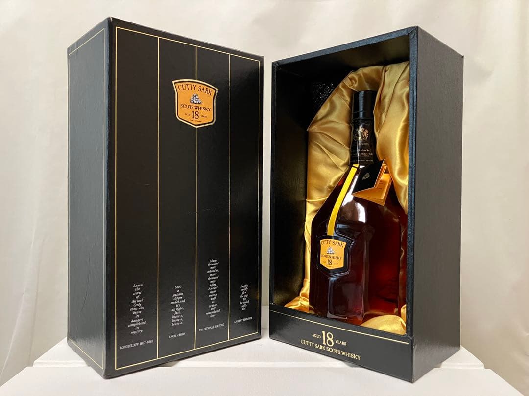 【未開栓】ウイスキー カティサーク18年 43％750ml★CUTTY SARK