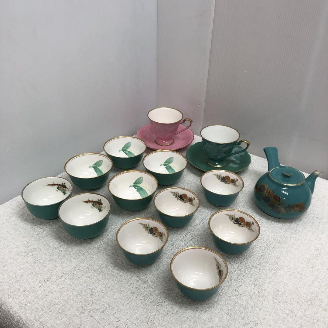 食器 まとめ売り 香蘭社 カップ・ソーサー・湯呑・急須 計16点