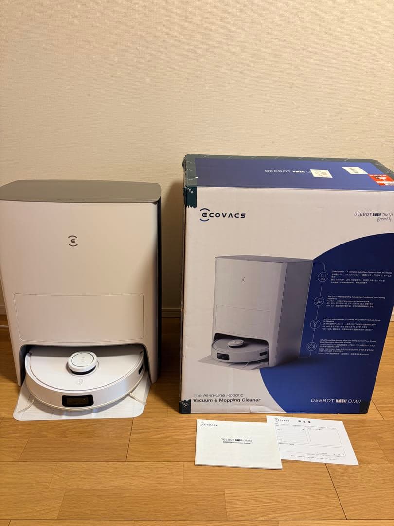 ECOVACS DEEBOT T10 OMNI ロボット掃除機(送料込)