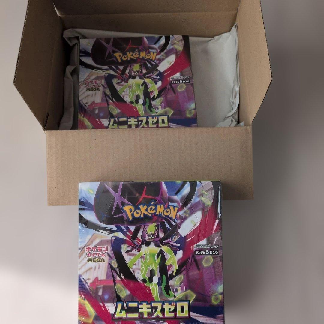 新品・未開封 ポケモンカードゲーム ムニキスゼロ 　2BOX　シュリンク付き