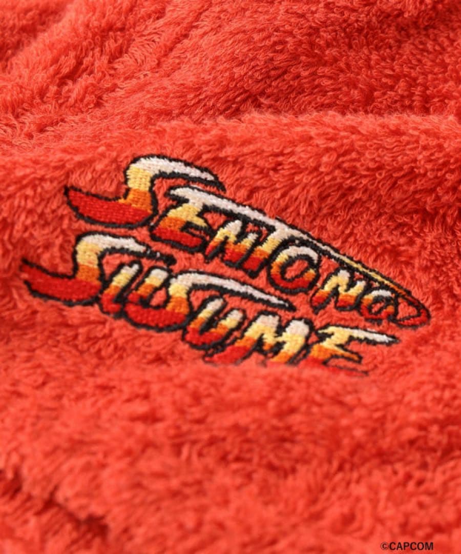 今治サウナハット ストリートファイターコラボ 橙 オレンジ BEAMS ビームス