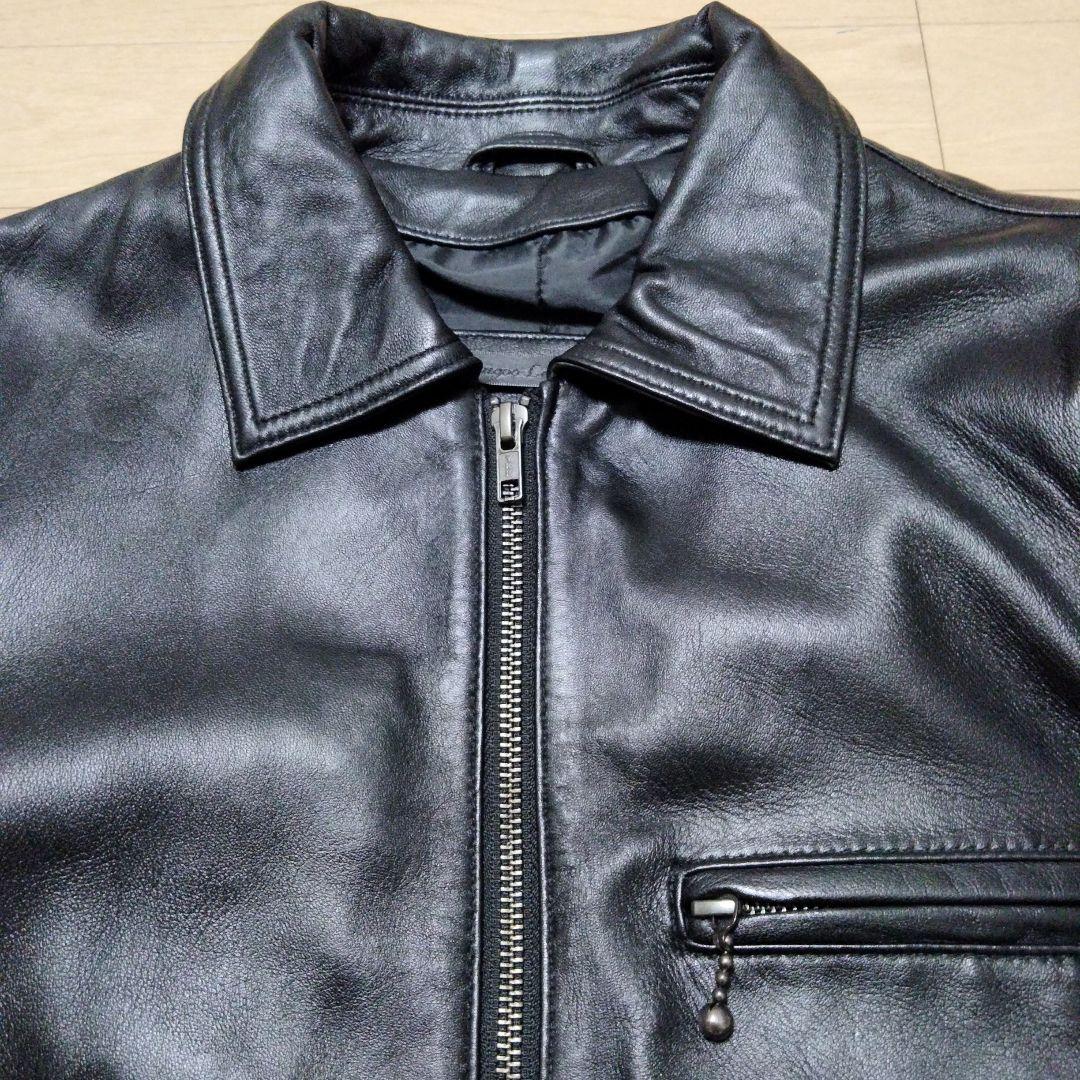 Yoshi☆【リューグーレザーズ】ラムレザーシングルライダースジャケット