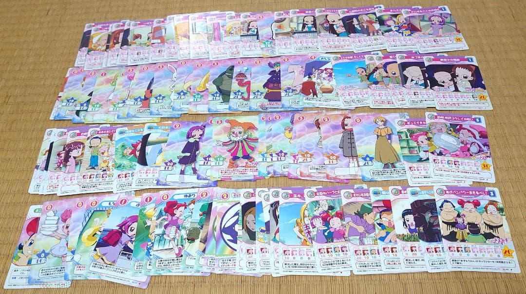 おジャ魔女どれみ　カードゲーム　キラ60枚、ノーマル約450枚まとめセット