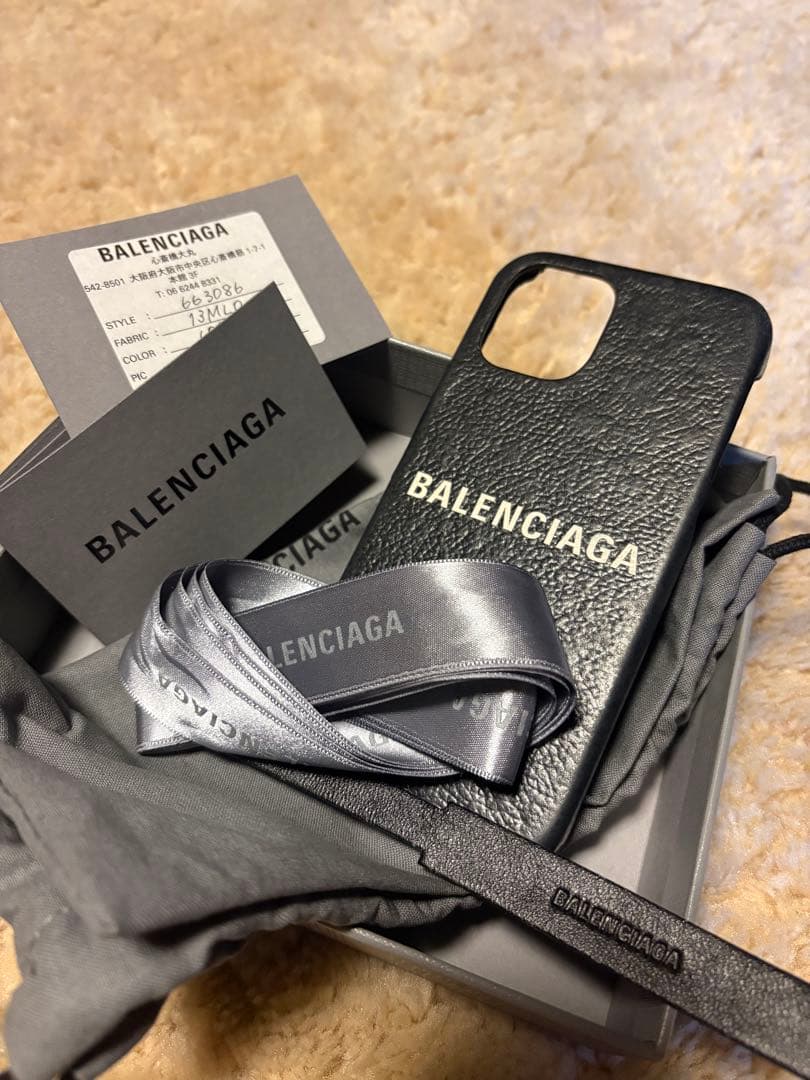 BALENCIAGA iPhone12.12Pro用ケース ◎正規品◎