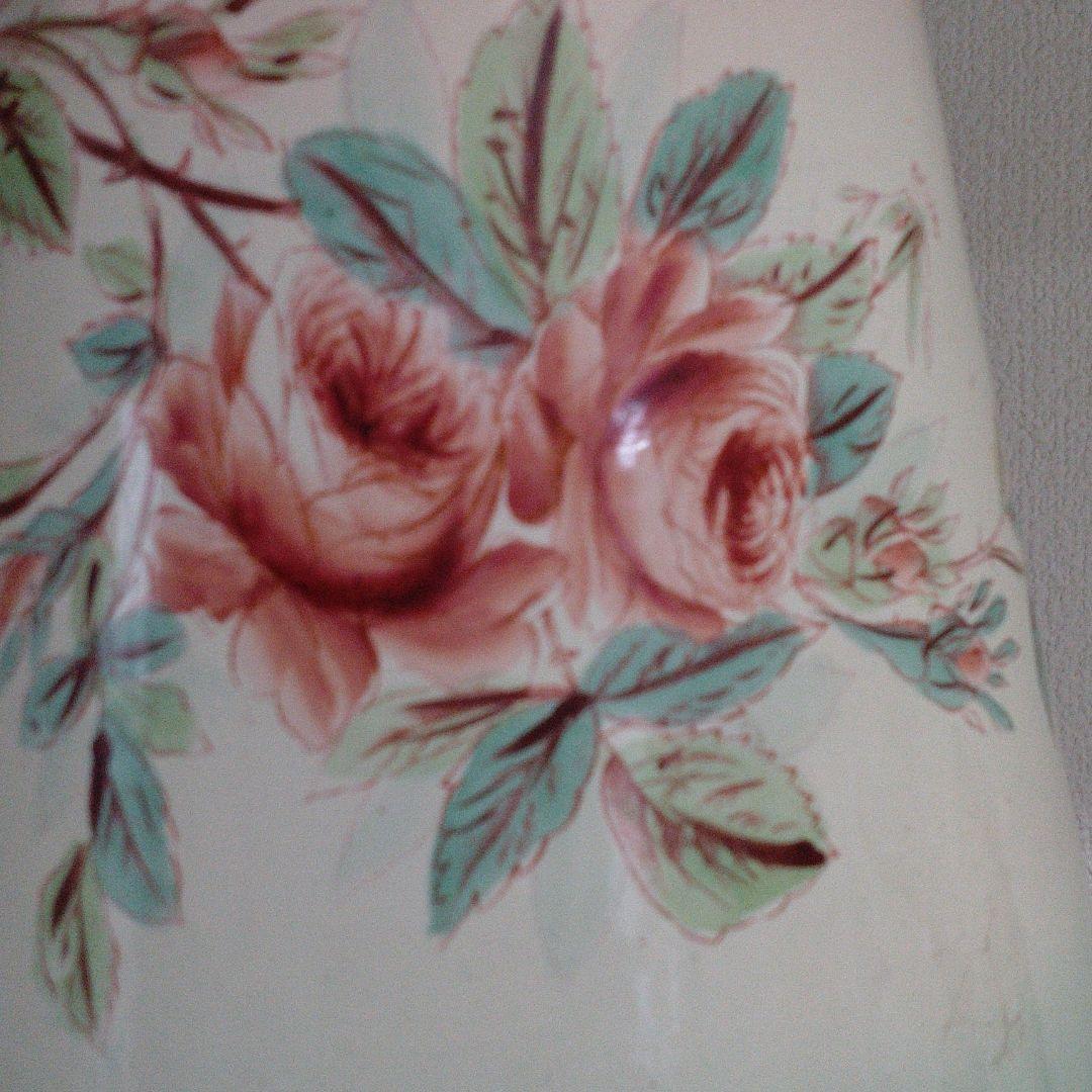 フランス　アンティーク　薔薇柄のジャグ