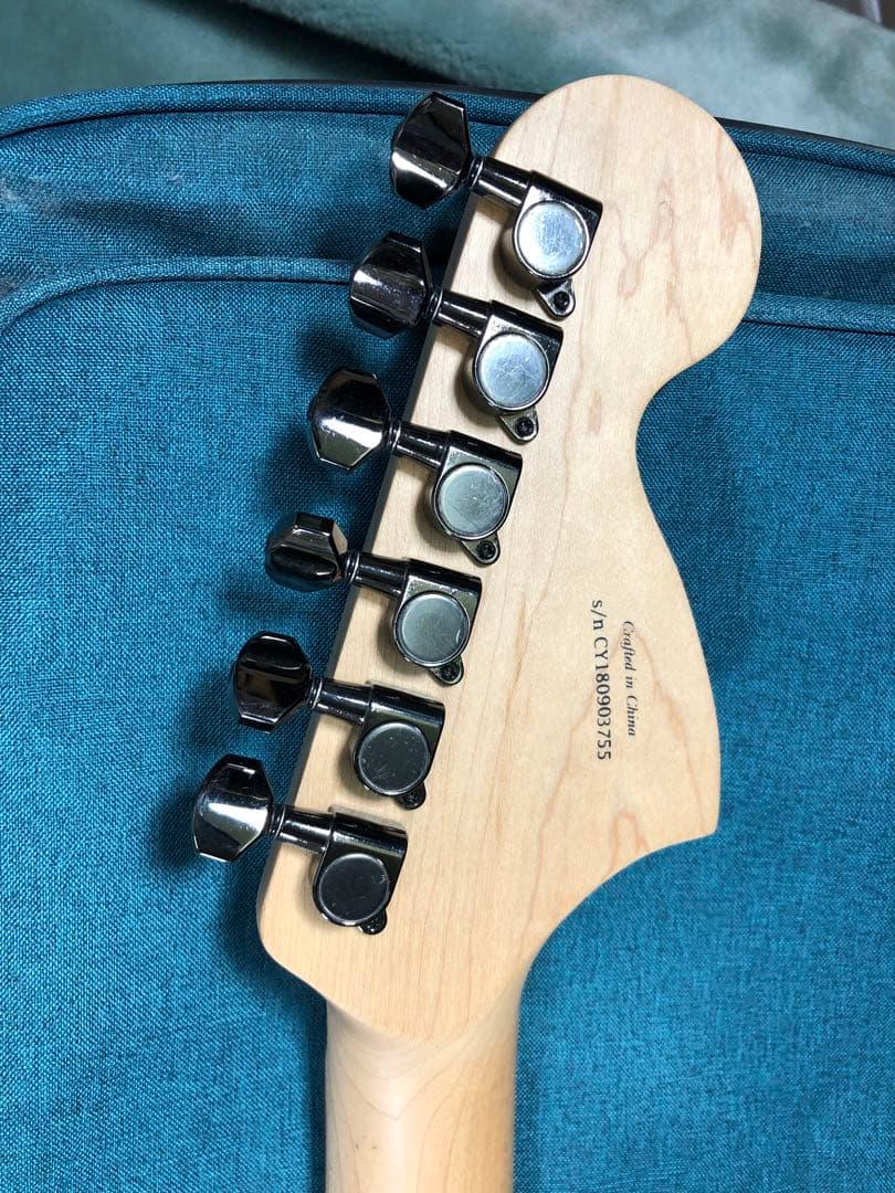 Squier スクワイヤー　アクティブ2ハム　フロイドローズ　リバースヘッド