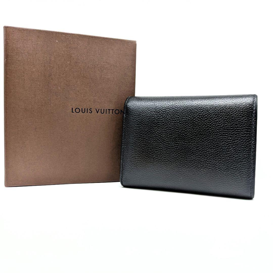 【大特価】マイロックミー・コンパクト ルイヴィトン 三つ折り財布 黒