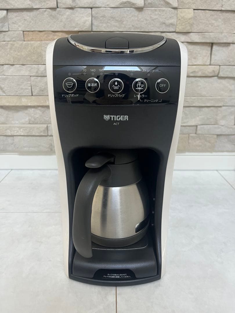 【美品】タイガー コーヒーメーカー ACT-E040WM