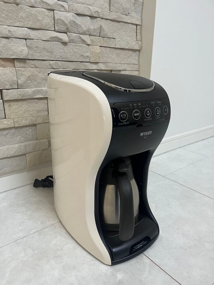 【美品】タイガー コーヒーメーカー ACT-E040WM
