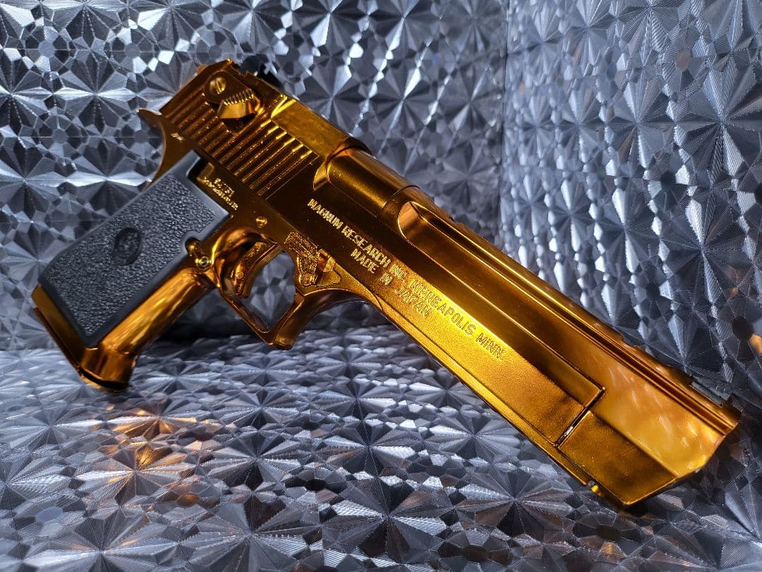 金！！ゴールド！！　デザートイーグル .50AE ガスガン　金　②　東京マルイ