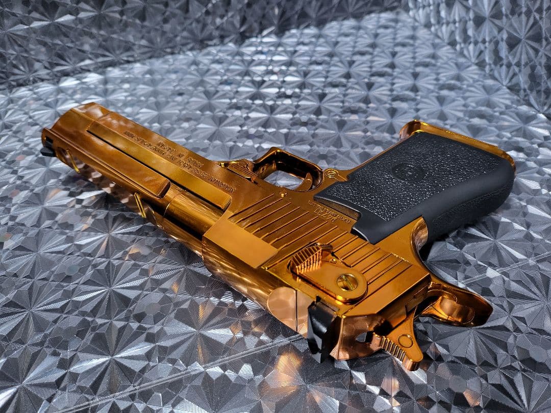 金！！ゴールド！！　デザートイーグル .50AE ガスガン　金　②　東京マルイ