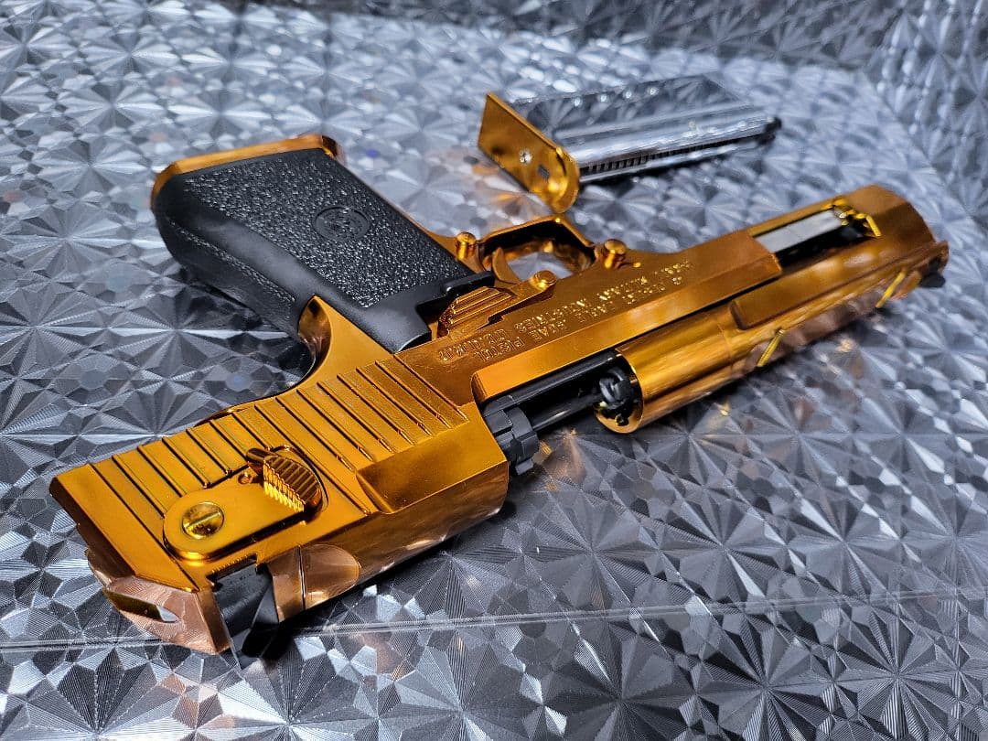 金！！ゴールド！！　デザートイーグル .50AE ガスガン　金　②　東京マルイ