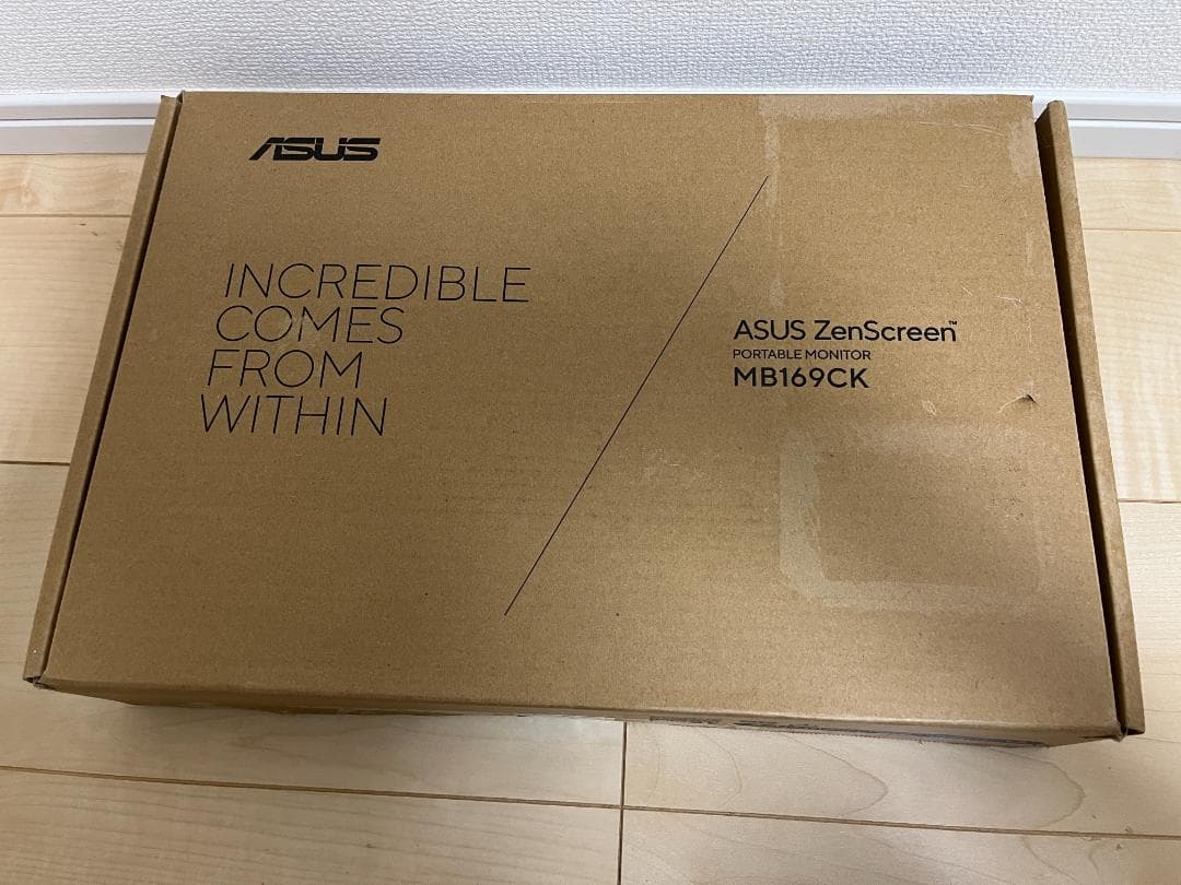 ASUS ZenScreen ポータブルモニター MB169CK