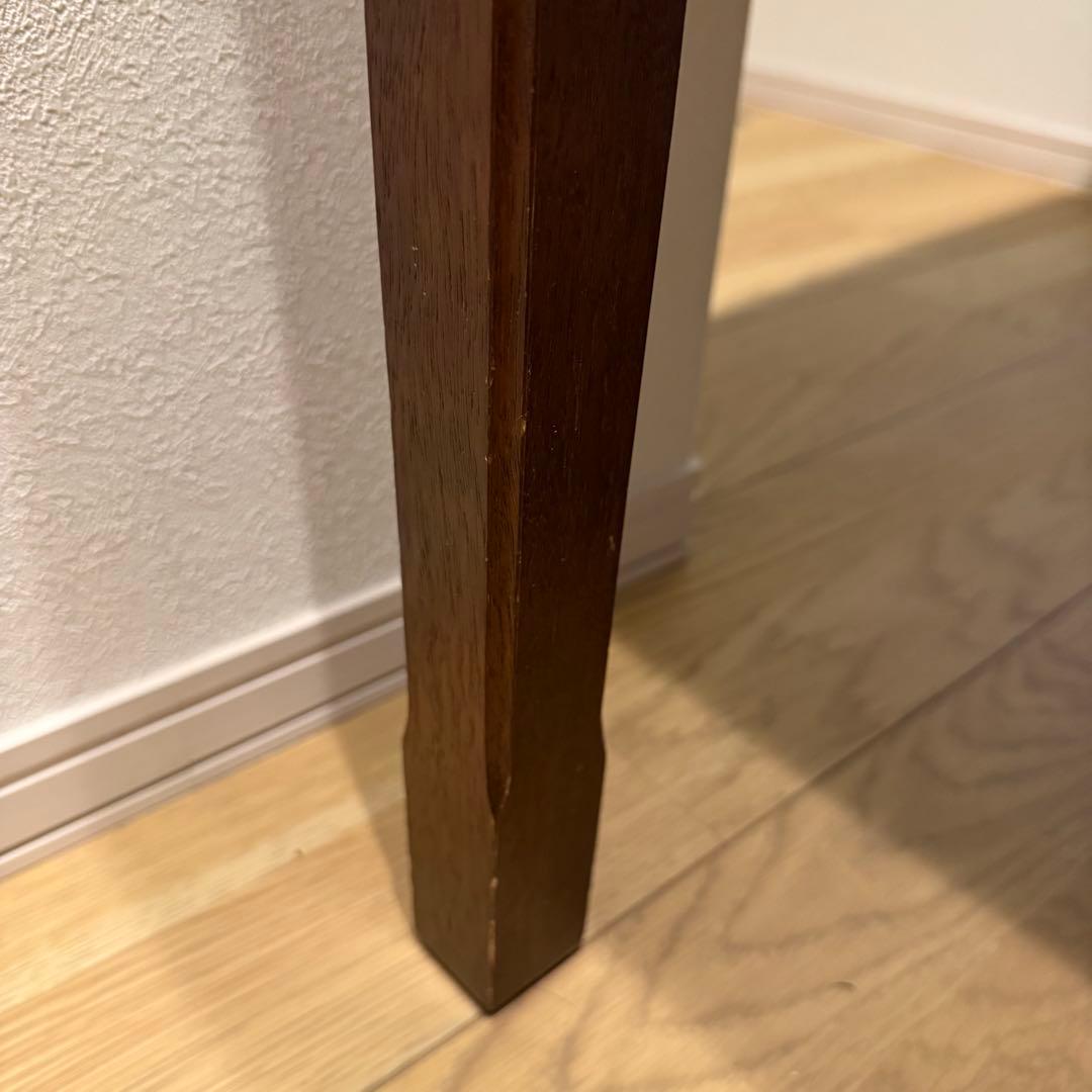 マルニ木工 地中海 ダイニングテーブル 片バタ式 No.1195 拡張式　作業台