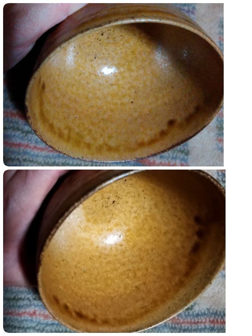 古唐津  俵茶碗