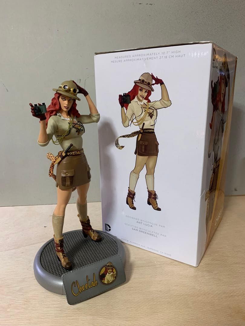 DCコミックス ボムシェルズ スタチュー チーター 単品　DCコレクティブル