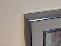 【真作】絵画　伊藤正男　日本画6号　朱華の静寂　艶やかな花と白葉の調和　Y7