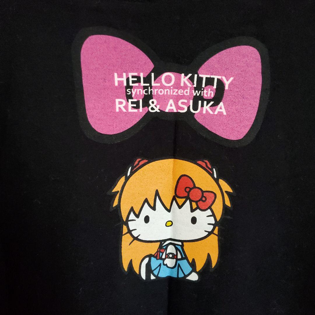 サンリオ ハローキティ 新世紀エヴァンゲリオン コラボ Tシャツ M 綾波レイ