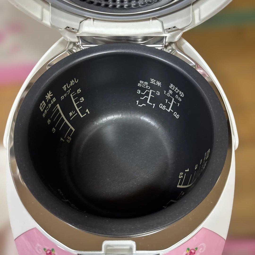 希少　新品　バラハナキティ　National 炊飯器　5.5合炊き　2002年