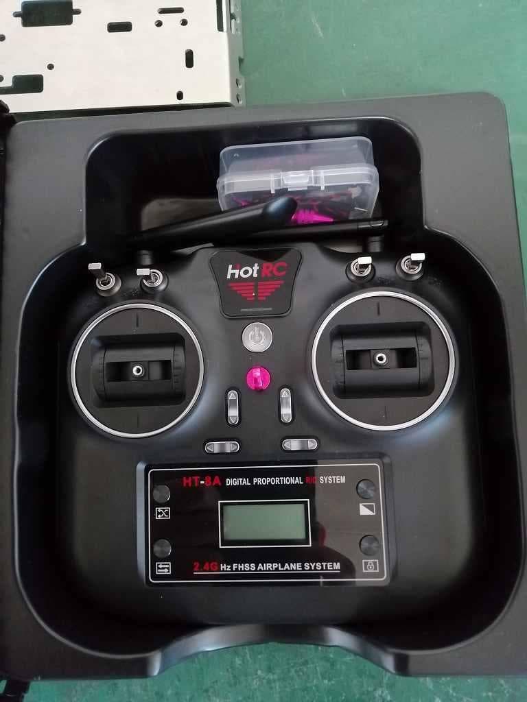 ラジコン 戦車 タンク ロボット アルミ金属製　HOTRC 8チャンネル