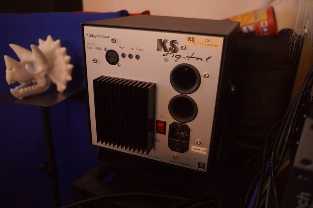 KS Digital c5 coax ペア　同軸モニタースピーカー