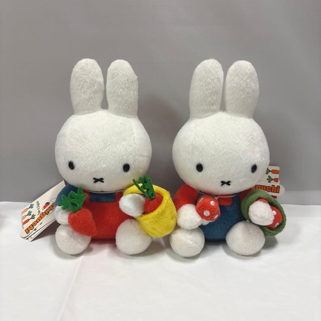 セキグチ ミッフィー キャロット にんじん きのこ　マスコットチェーン