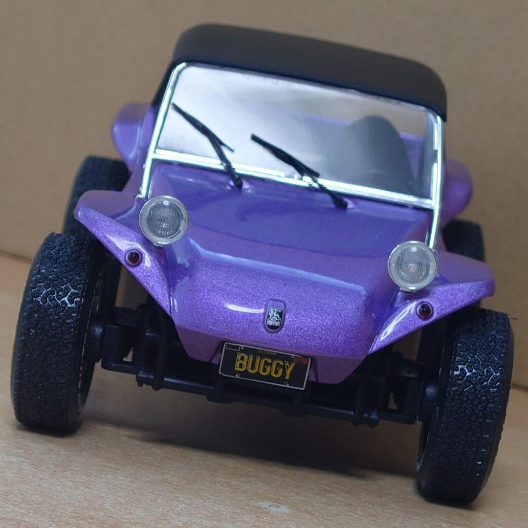 1/18 メイヤーズ マンクス バギー ソフトルーフ パープル ソリド製ミニカー