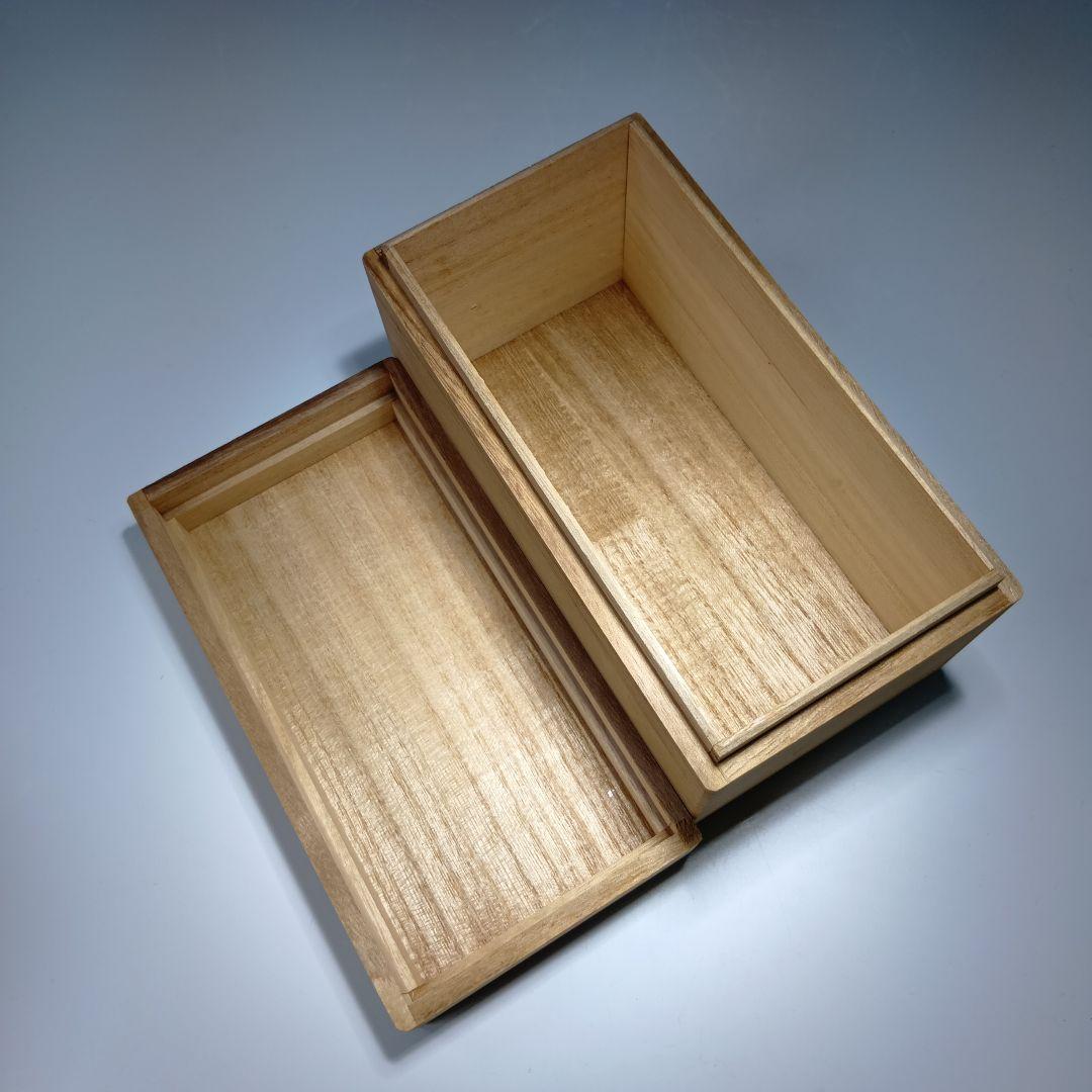 値下げ茶道具　茶通箱　2個　表千家惺斉　書付