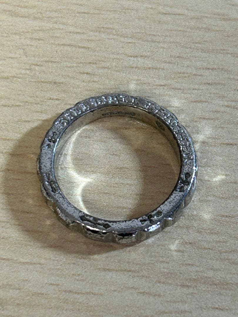 アクセサリー Bill Wall Leather Faceted Ring silver925