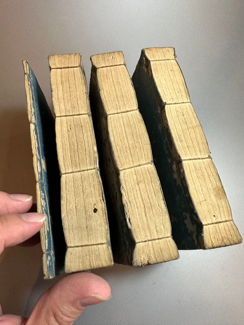 新板改正　文久武鑑 文久新刻　御三家方御附　4冊セット