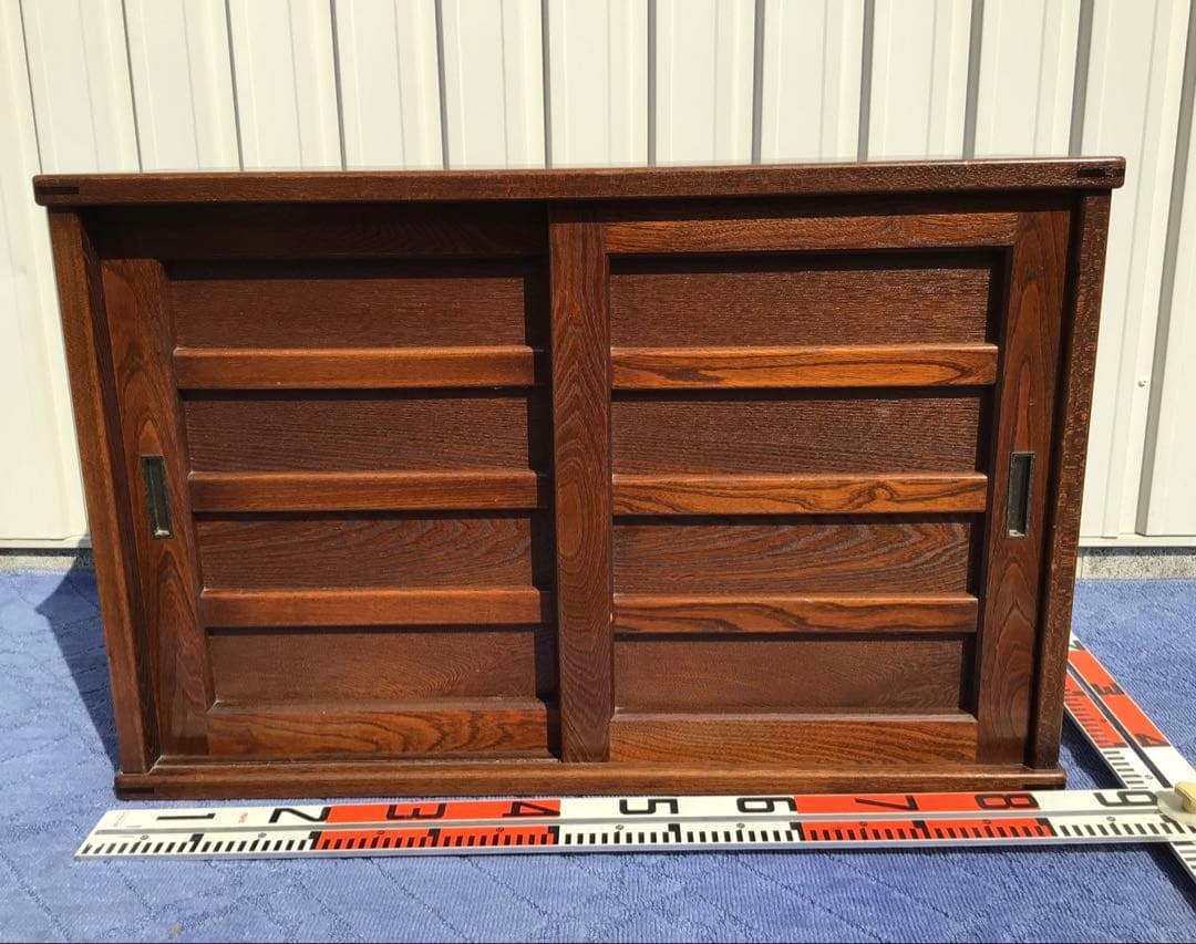 55万相当 高級民芸家具 北海道家具 国産ニレ材使用 遊木民 チェスト 北欧風