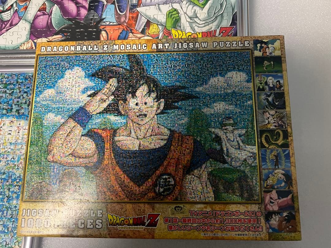 額縁付きドラゴンボールパズルセット　950ピース&1000ピース