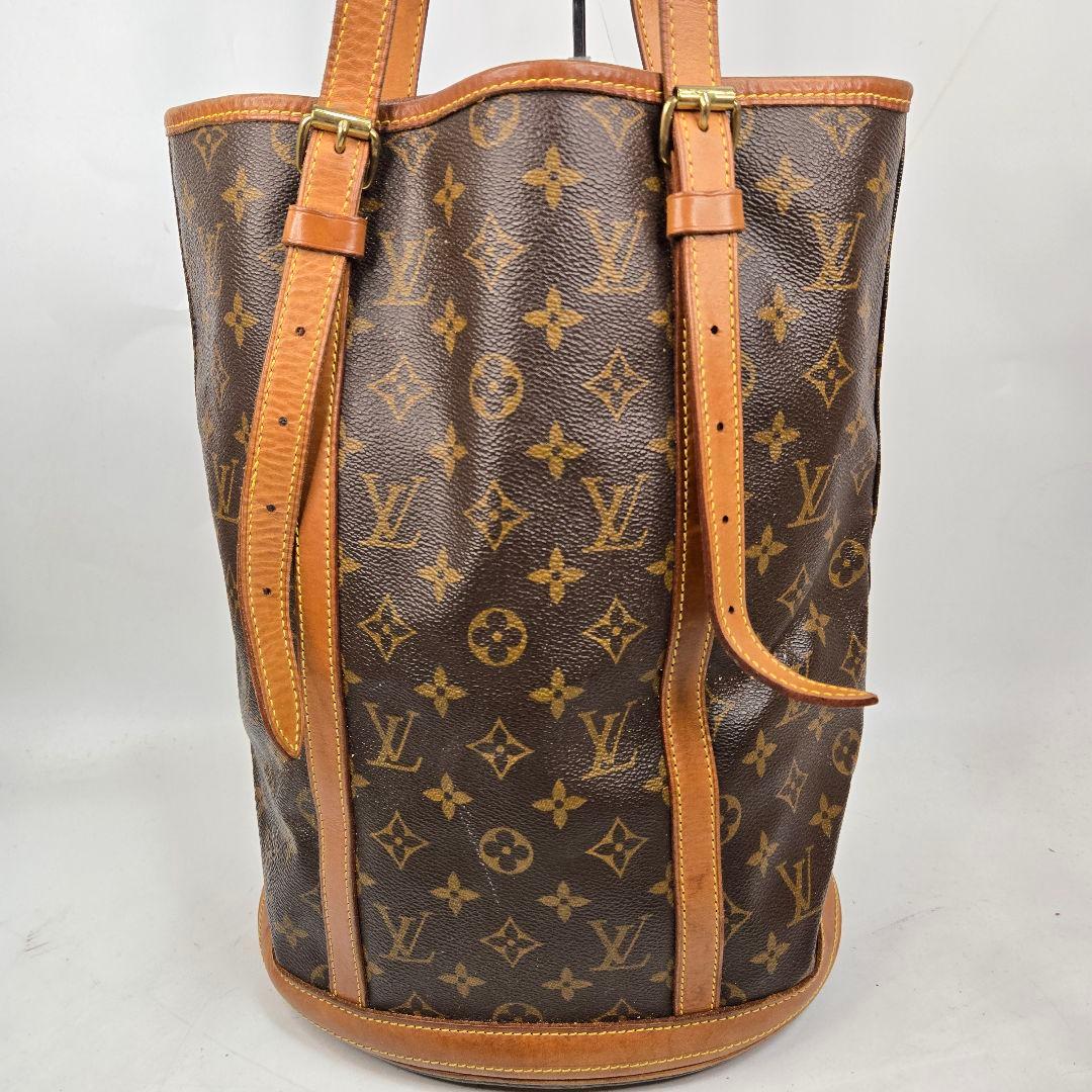LOUIS VUITTON モノグラム バケットGM トートバッグ ポーチ付き