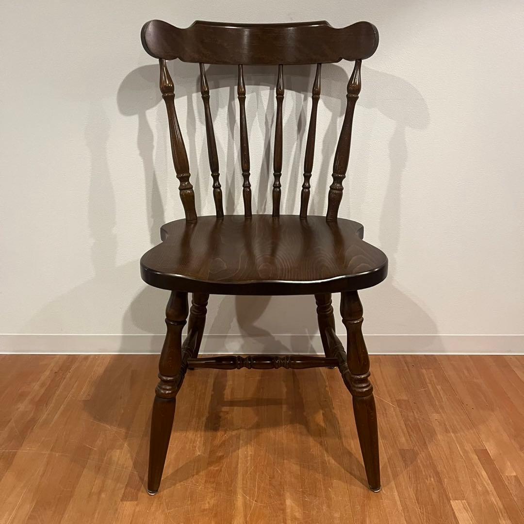 美品キツツキ飛騨産業　ダイニングチェア2