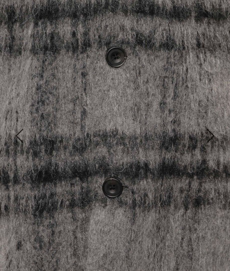 新品タグ付き　nico and… シャギーチェックCPOジャケット