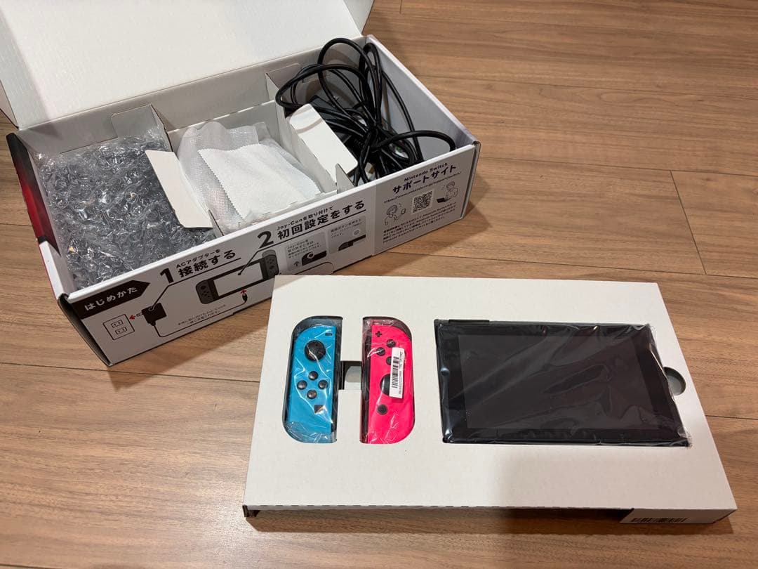 Switch 本体　箱付き　美品　訳あり