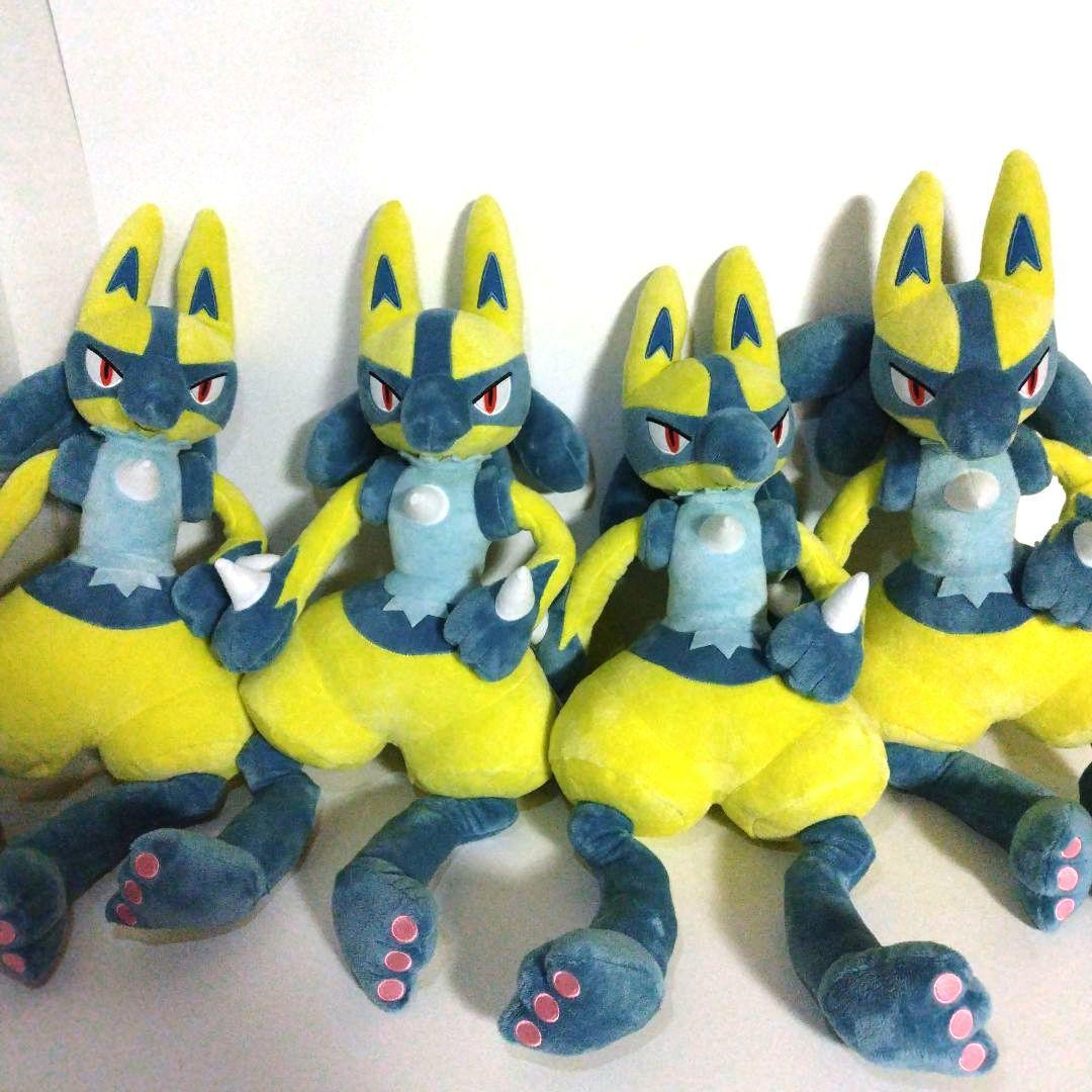 ポケットモンスター めちゃもふぐっとぬいぐるみ 黄色いルカリオ ドオー 計6体