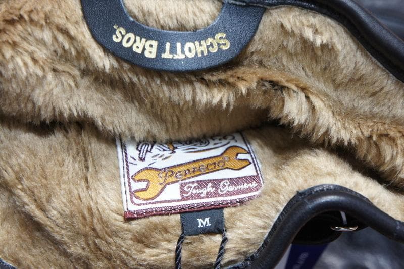 新品★ショット★カウハイドレザーグローブ　　M