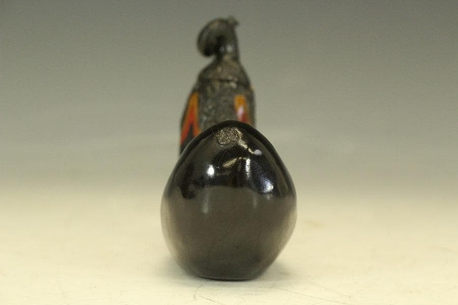 茄子 明治四十五年 九条公分家松園殿拝領 皇太子殿下 茄子(LC496)