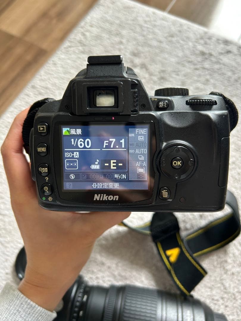 Nikon D60 ダブルズームキット 届いてすぐ使える！豪華おまけ・バッグ付
