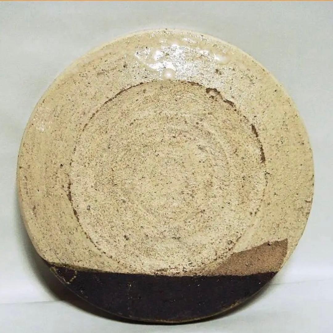 879『織部 雷神 皿』風神雷神図　/骨董品 古美術 アンティーク 古玩