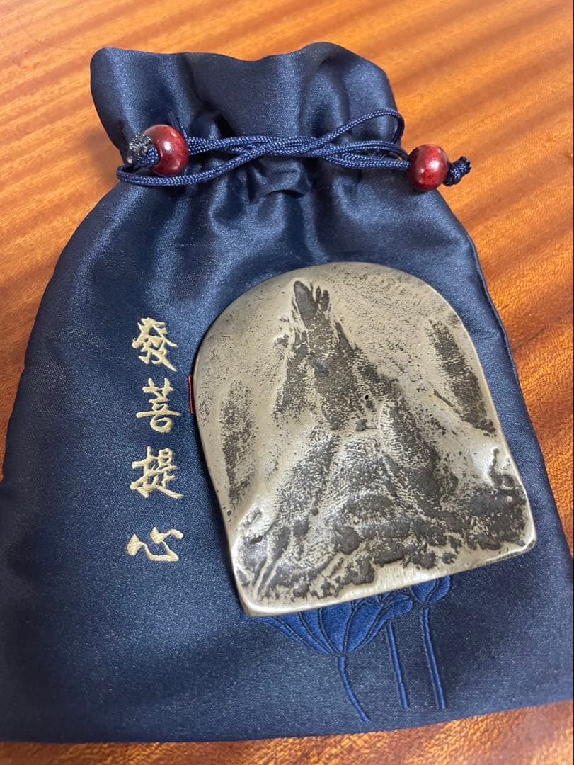 純銀製チベット携帯仏