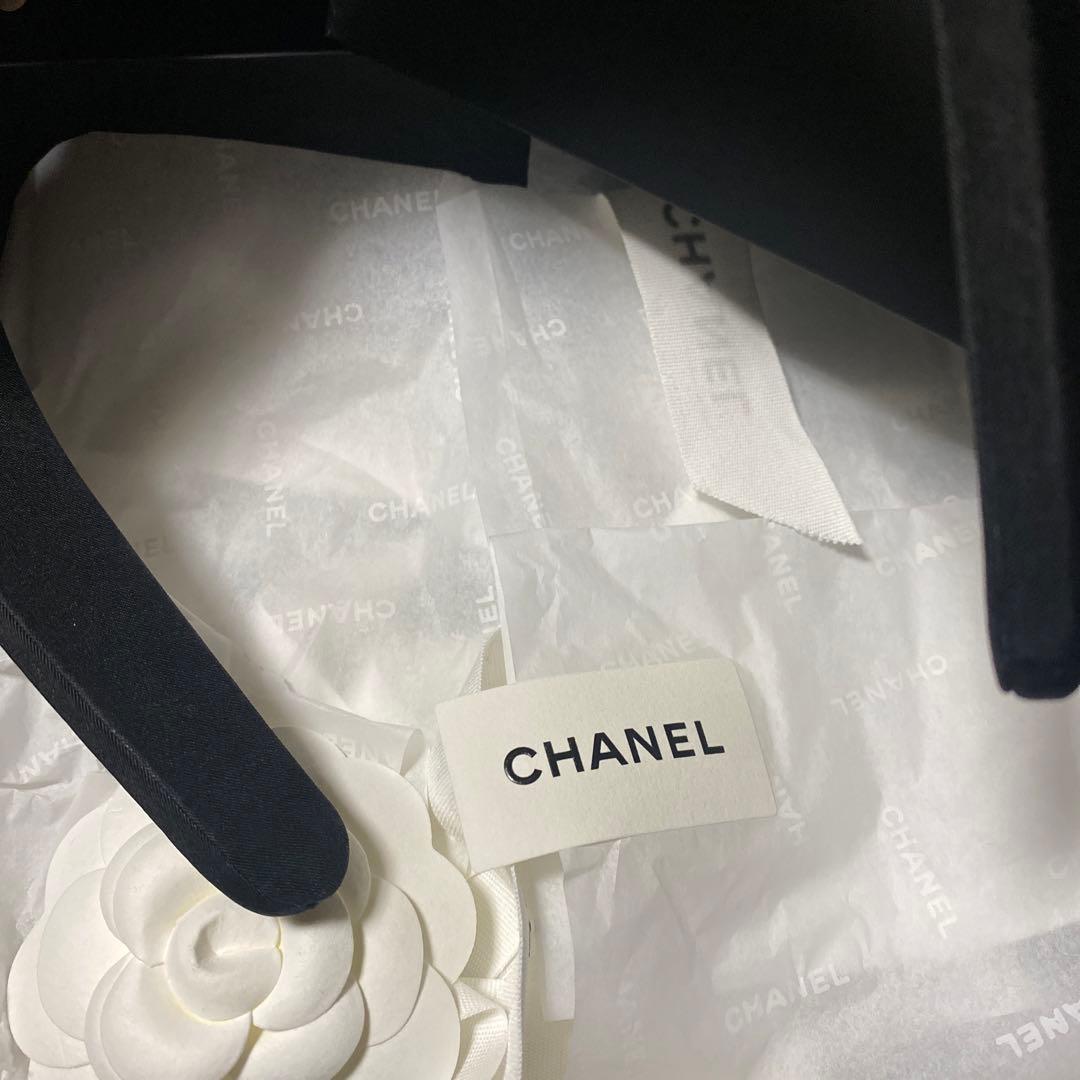 CHANEL ブラック カチューシャ ココマーク