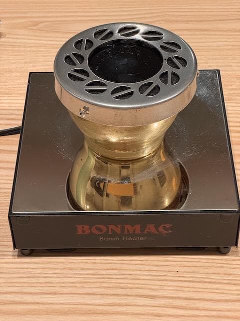 BONMAC サイフォンヒーター BMBH-350N ハロゲン球2本付