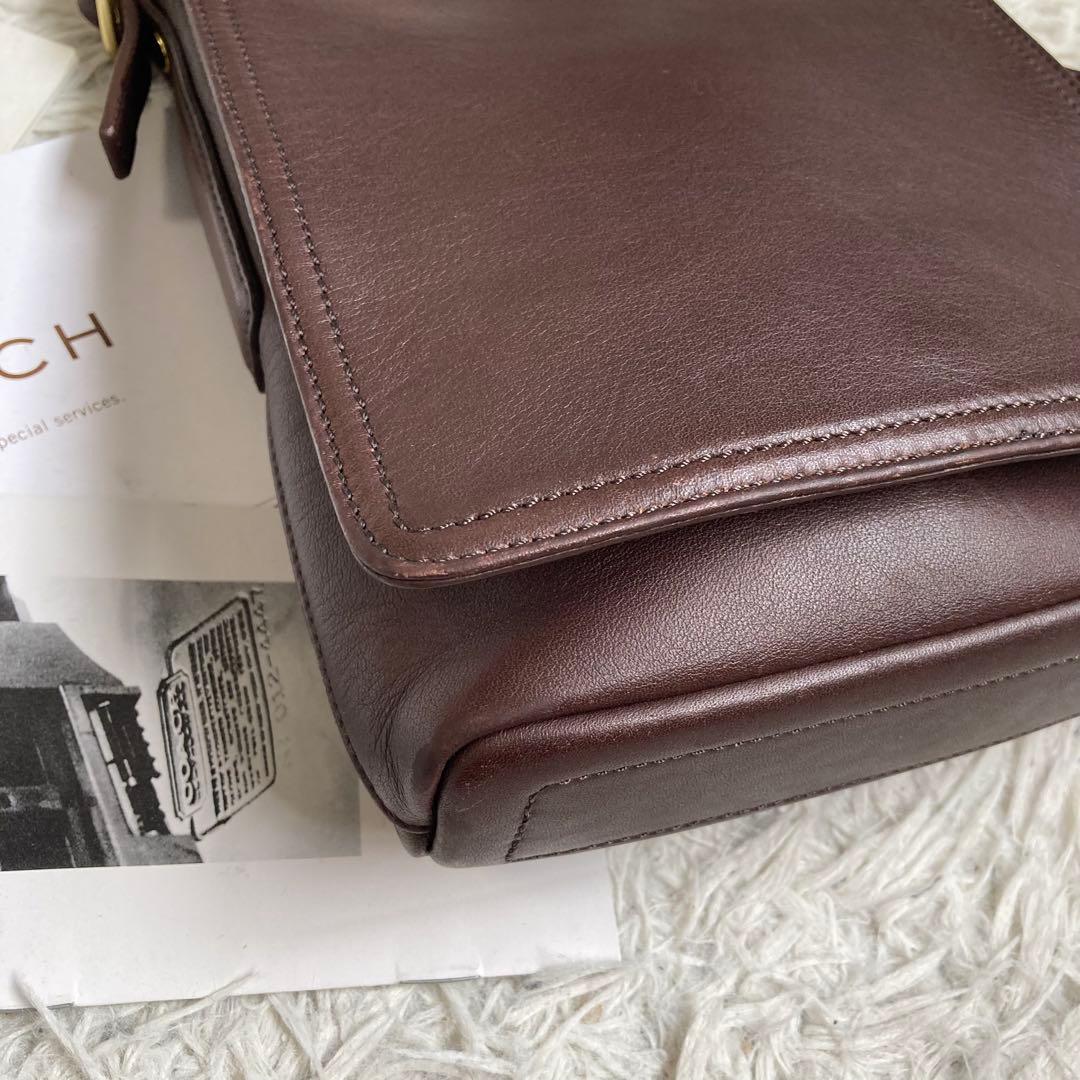 極美品 vintage coach old archive messenger