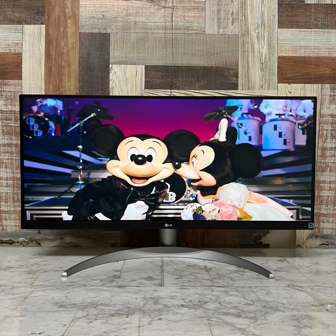 即日受渡❣️全国送料込去年購入LG29型ディスプレイゲーム機能、スピーカー搭載