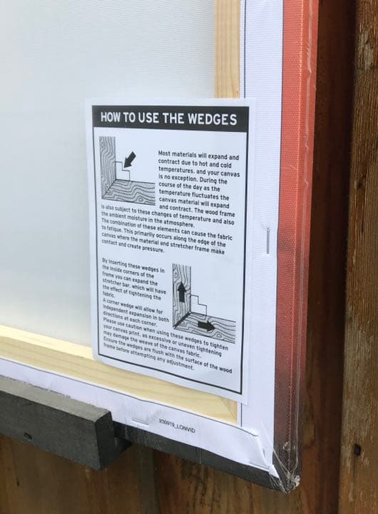 ワンダーウーマン　キャンバス地　ポスター