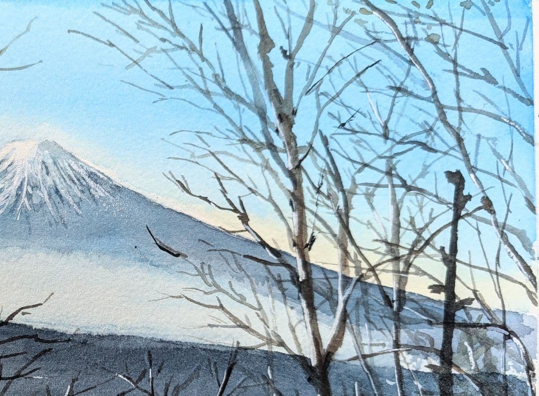 額縁に入れて koko様 《 富士山 三ッ峠より 》