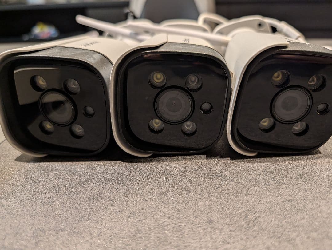 LIXIL LifeAssist2 防犯カメラ3台 + ホームデバイス2台セット