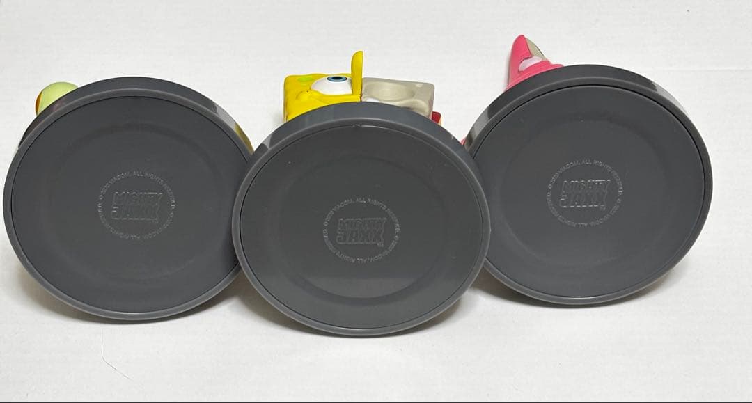 スポンジボブ Mightyjaxx 解剖学的フィギュア 3体セット